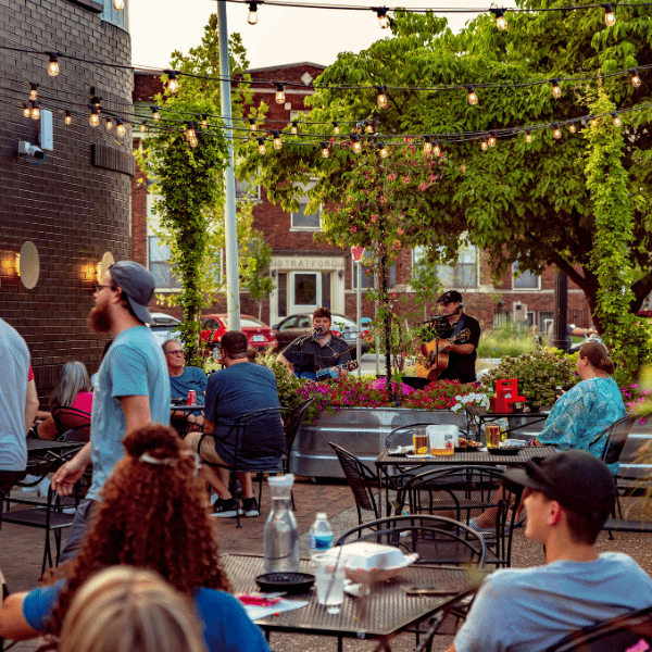 haynies corner music on patio