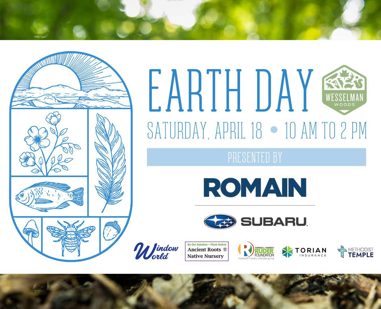 Earth day wesselman woods 2026