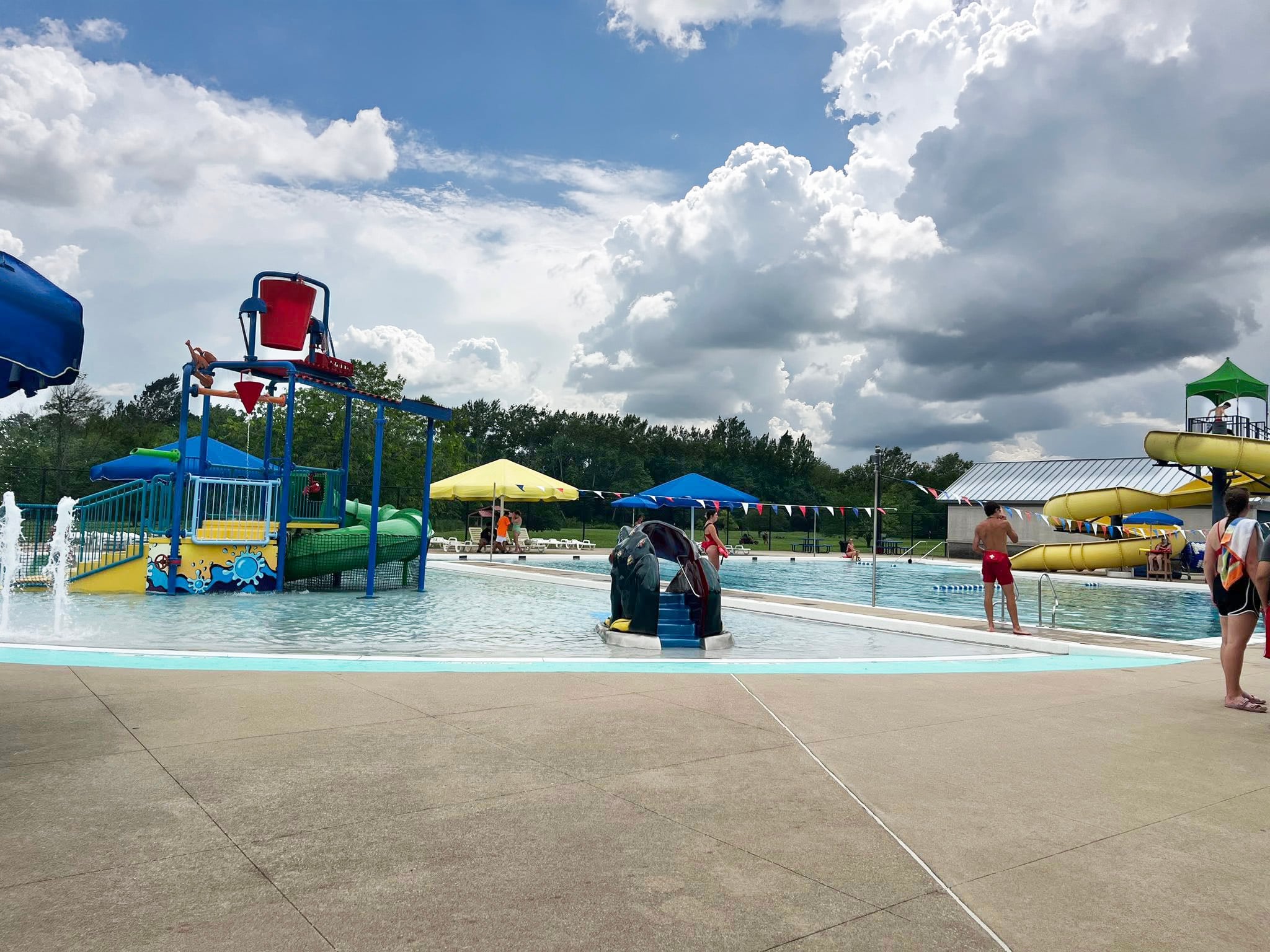 evansville city pools