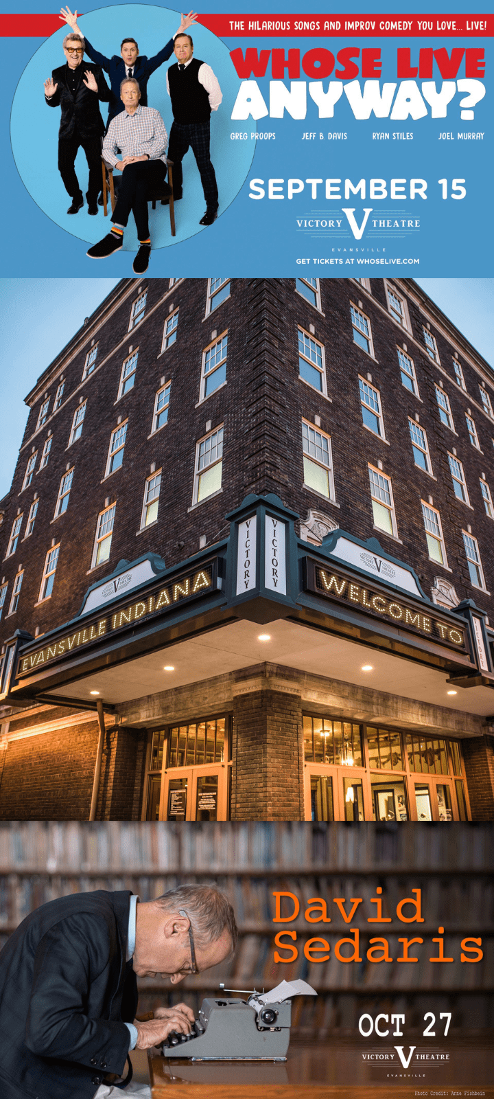 performances at the victory theatre