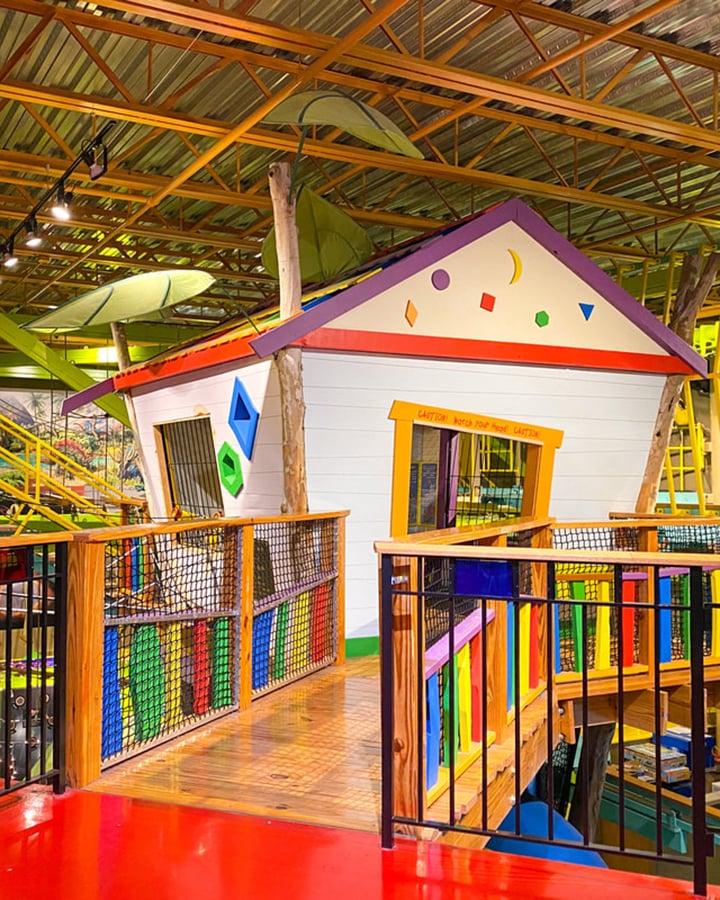 The tree house at Terre Haute Children's Museum