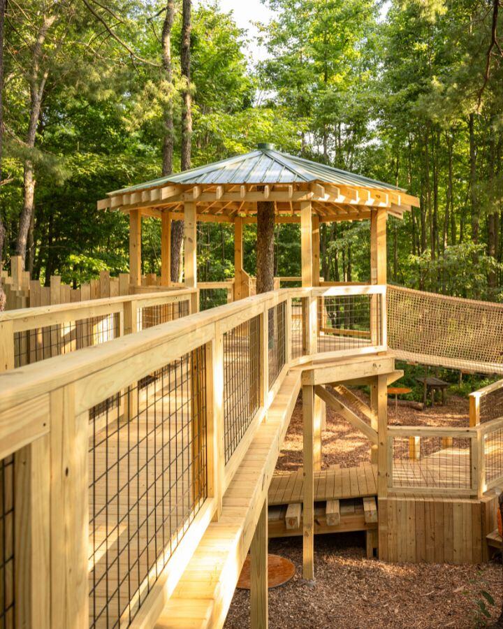 The Arwood Family Treehouse at Wesselman Woods